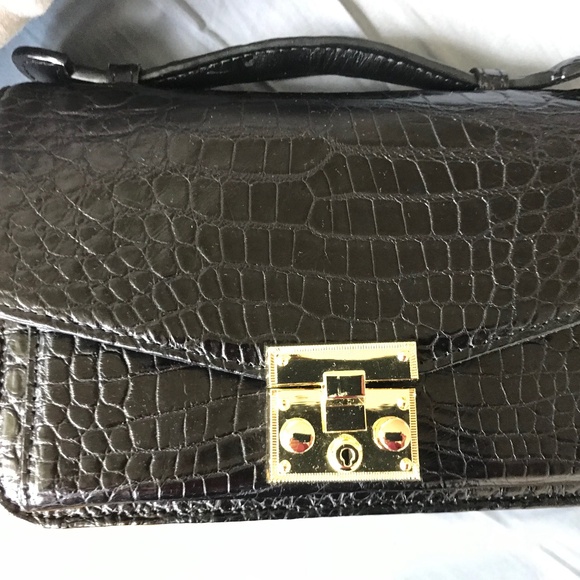 Real crocodile(Alligator) leather bag - Picture 2 of 9